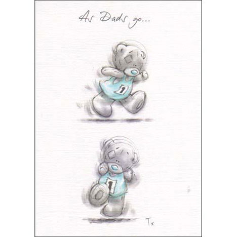 Dad Me to You Bear Sketchbook Fathers Day Card £1.60